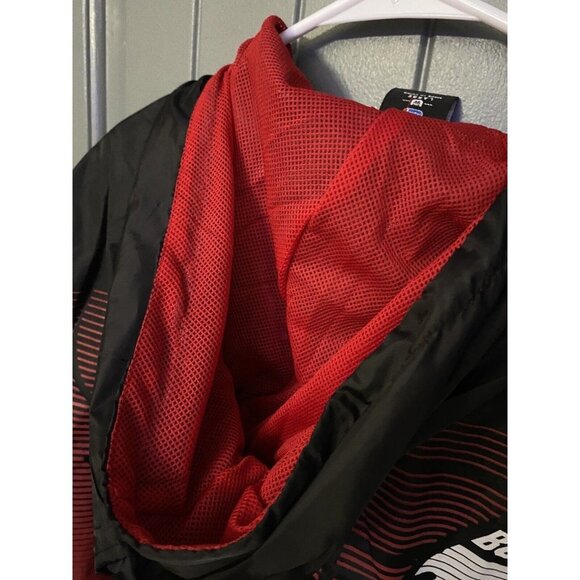 Chicago Bulls ULTRA GAME 1/4 Zip Men's Large Windbreaker - New Size L - Picture 9 of 12